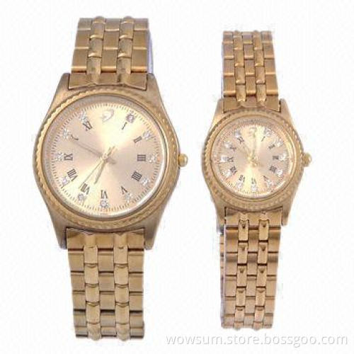 Promotional watches for lover, with PC21 movement, 30 meters water-resistant